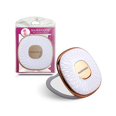 Majestique Dual Magnifying Compact Mirror, 2X Adjustable Folding Mirror - Multicolor 1's - Mirror