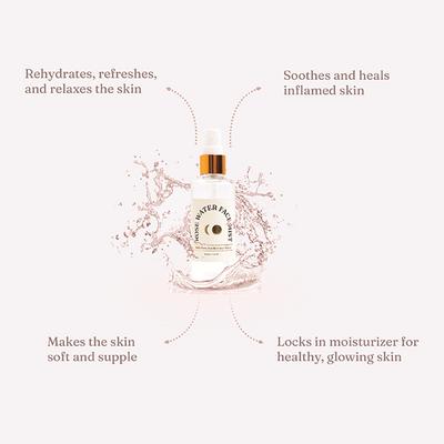 Dromen & Co Pure Rose Water Face Misturiser 100 ml - Face Moisturizers