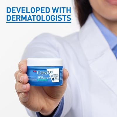 CeraVe HA Water Gel Face Moisturizer with Hyaluronic Acid & Ceramides for Plumpy Hydration 25 ml - Face Creams