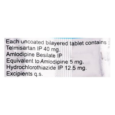 Telmikaa Amh Tablet 10'S - Hypertension-Ang