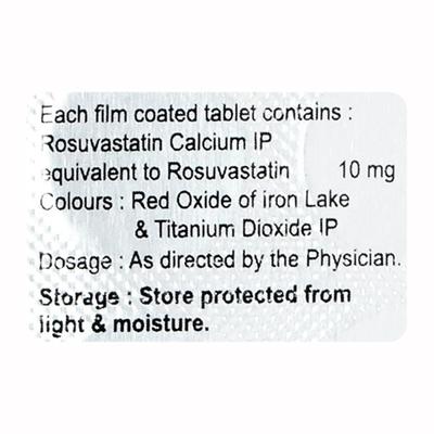 Cardirose 10mg Tablet 10'S - High Cholesterol-Dys