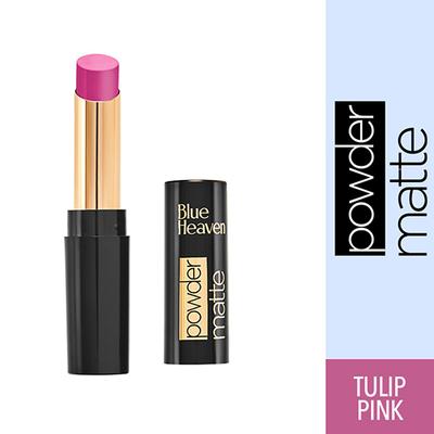 Blue Heaven Powder Matte -Tulip Pink, PM04 3.5 gm - Lipsticks