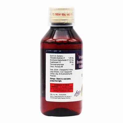 EXIT SF SUGARFREE Syrup 100ml - Asthma/COPD-Ast