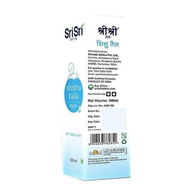 Sri Sri Tattva Shishu Taila 100 ml - Baby Skin Care