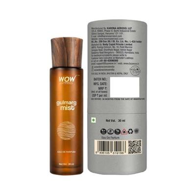 WOW Skin Science Eau De Parfum Gulmarg Mist Sublime And Earthy Unisex Perfume 30 ml - Perfumes (Edt/Edp)