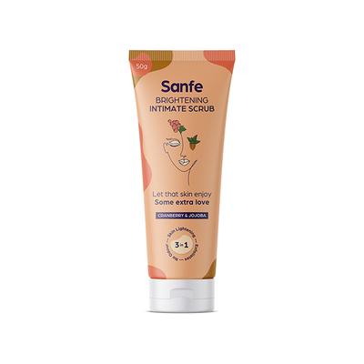 Sanfe Brightening Intimate Scrub - Cranberry & Jojoba 50 gm - Intimate Care