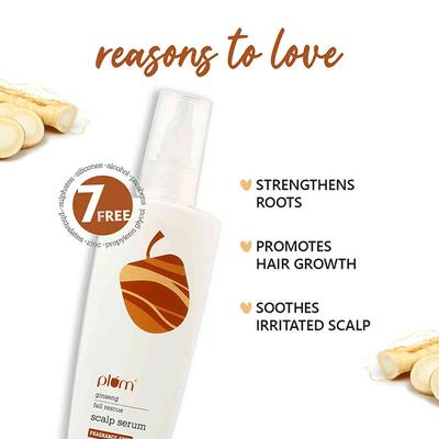 Plum Ginseng Fall Rescue Scalp Serum 110 ml - Hair Serums