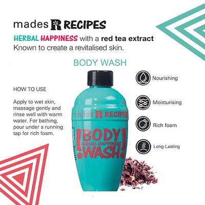 MADES Recipes Herbal Happiness Body Wash 100 ml - Shower Gels & Body Wash