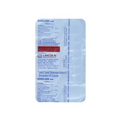 Robilink D SR 30/20mg Capsule 10'S - Ulcer/Reflux/Flatulence-Aaa