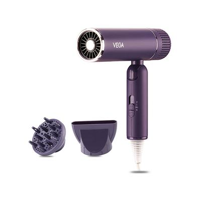 Vega Style Pro 1600Watts Hair Dryer for Men and Women with Styling Diffuser Attachment, (VHDH-30) 549 gm - Hair Dryers