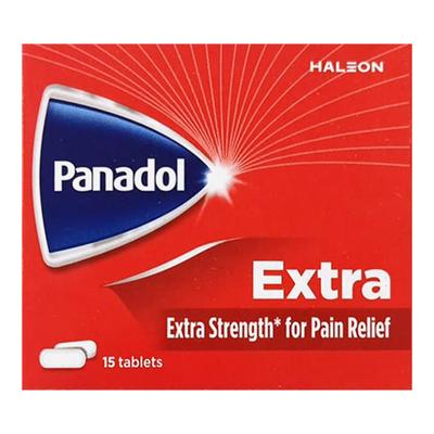 PANADOL EXTRA Tablet 15's - Pain relief-Nsa