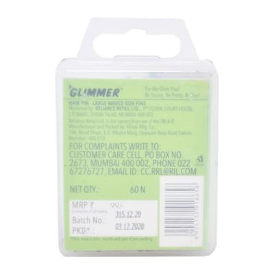 Glimmer Hair Wave Pin Jumbo 60's - Hair Clips/Bands