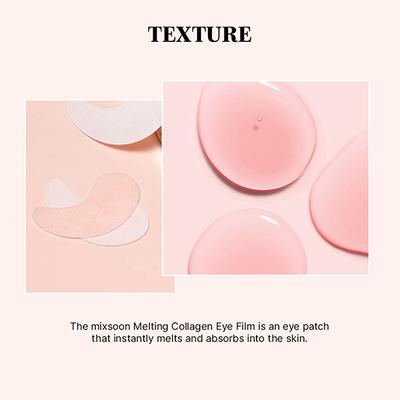 Mixsoon Melting Collagen Eye Film Intensive Firming & Wrinkle Care Eye Treatment 1's - Eye Masks