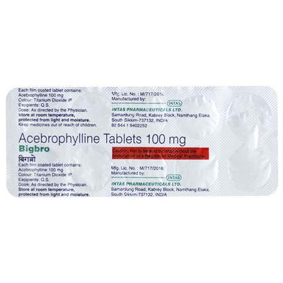 Bigbro 100mg Tablet 10'S - Asthma/COPD-Ast