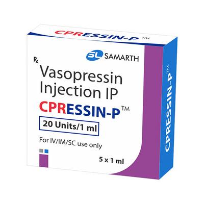Cpressin P 20IU Injection 1ml - Bleeding Disorders-Hae