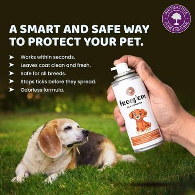 Aerol Freezem Tick Sprayer 1's - Pet accessories