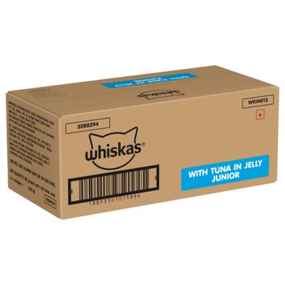 Whiskas Junior Tuna in jelly Pack of 80 g x 56 - Petfood