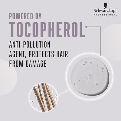 Schwarzkopf Professional Bonacure Clean Balance Deep Cleansing Shampoo with Tocopherol for All Hair Types with Vegan Keratin 1000 ml - Shampoos