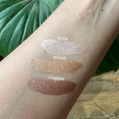 Ruby'S Organics Quick Set Liquid Eyeshadow Moon Metal Minis Set 3 ml - Eye Shadow Palettes