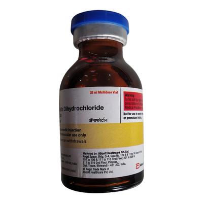 Anafortan 25mg Injection 20ml - Muscle Spasm-Ant