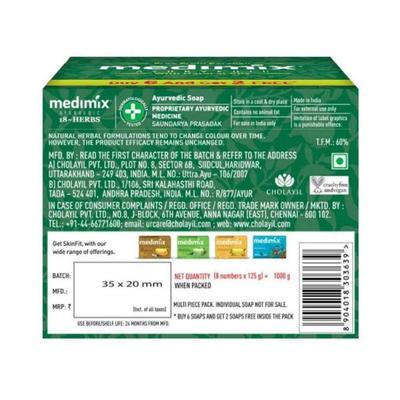 Medimix Ayurvedic Classic 18 Herbs Soap 8s - Soaps