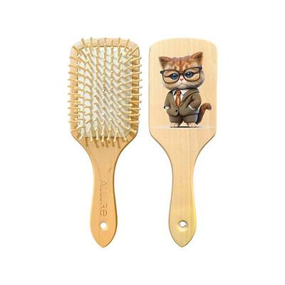 Allure Personalised Paddle Hair Brush Boss Cat Print 1's - Hair Brushes