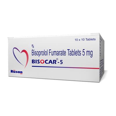 Bisocar 5mg Tablet 10'S - Hypertension-Bet