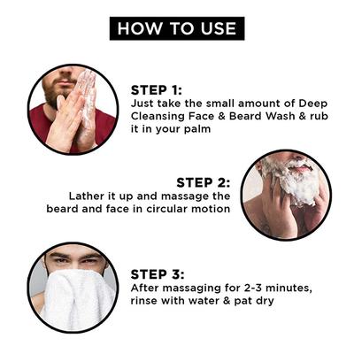 Bryan & Candy Lion Series Face & Beard Wash 200 ml - Face Washes