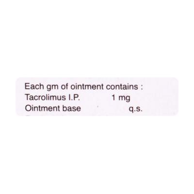 Tacrotor 0.1% Ointment 10gm - Atopic Dermatitis(Eczema)-Oth