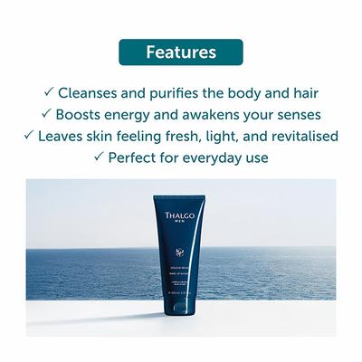 Thalgo Wake-Up Shower 200 ml - Face Wash & Cleansers