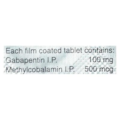 GABATOR M 100 Tablet 10's - Neuropathic Pain-Dru