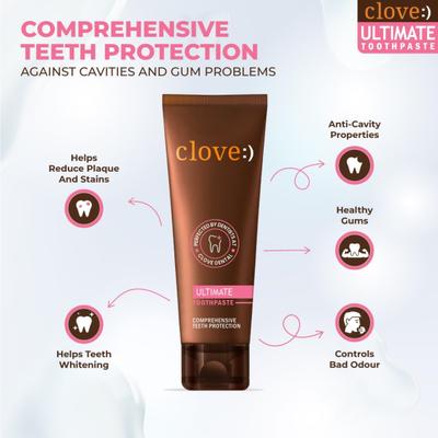 Clove Ultimate Toothpaste 100 g - Toothpaste
