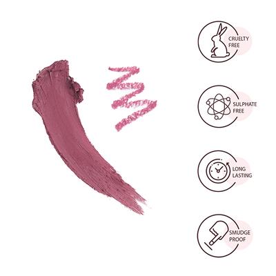 Star Struck By Sunny Leone Sugar Plum Lip Kit (Lipstick + Lip Liner) 2's - Liquid Lipsticks