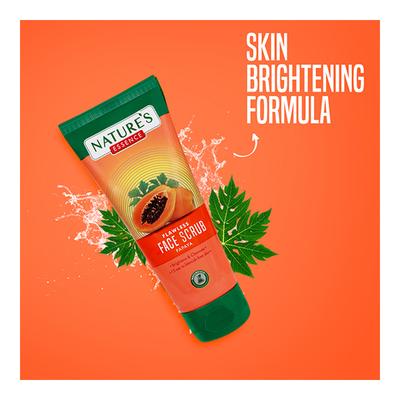 Nature's Essence Face Scrub - Flawless Papaya 65 ml - Face Scrubs