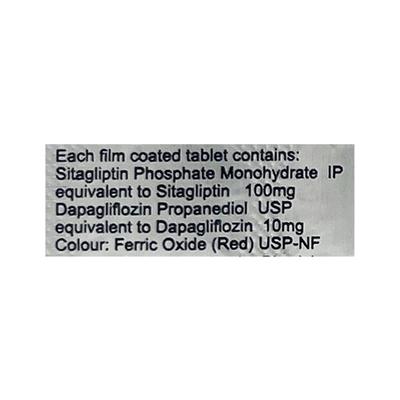 SUITGLIP D 100/10 Tablet 10's - Diabetes-Ant