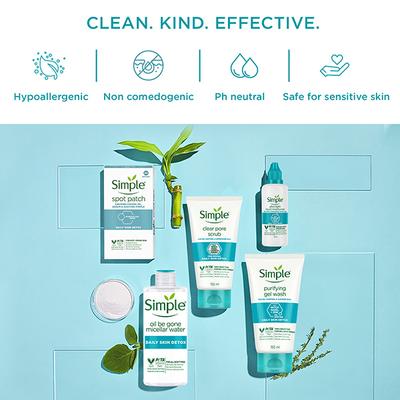 Simple Daily Skin Detox Ultralight Liquid Moisturizer 60 ml - Skin-Treatment