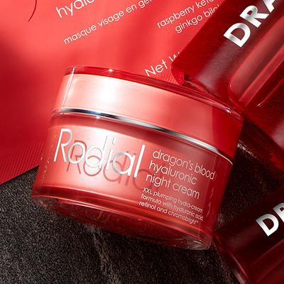 Rodial Dragon's Blood Hyaluronic Night Cream-Hydrate, Plump & Retexturize with Retinol & Squalane 50 ml - Night Cream