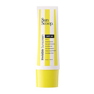 Sunscoop Invisible Sunscreen Spf 40 Pa 45 gm - Face Sunscreen