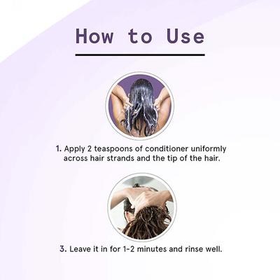 Be Bodywise Hair Conditioner Infused With Shea Butter, Biotin & Silk Protein 200 ml - Conditioners