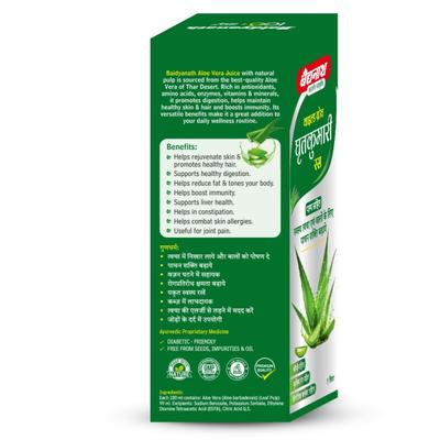 Baidyanath Wild Grove Aloe Vera Juice 1 L - Ayurvedic Juices