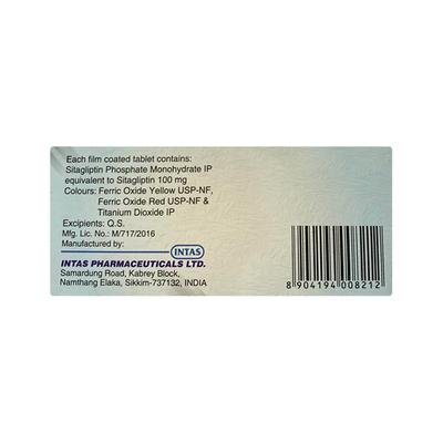 SITARA 100 Tablet 10's - Diabetes-Ant