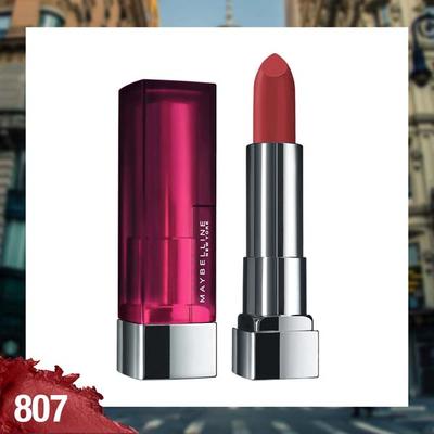 Maybelline New York Color Sensational Creamy Matte Lipstick, 807 Dried Rose 1's - Lipsticks