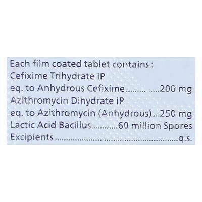 FIXICAN AZ Tablet 10's - Bacterial Infections-Cep
