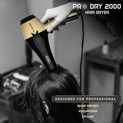 VEGA Professional Pro Dry 1800-2000W Hair Dryer for Salon Professionals & Home, (VPVHD-04) 1's - Hair Dryers