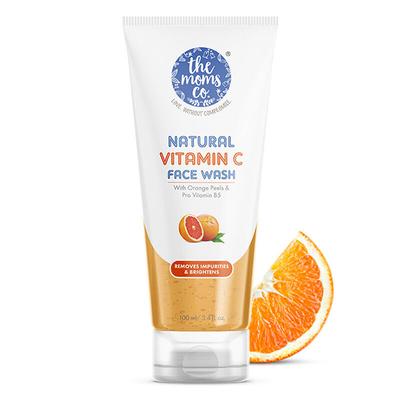 The Moms Co. Natural Vitamin C Face Wash 100 ml - Scrubs & Exfoliants