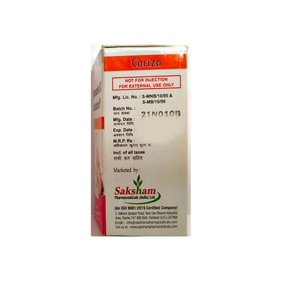 CORIZA Nasal Drops 10ml - Nasal Congestion-Nas