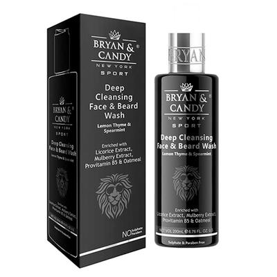 Bryan & Candy Lion Series Face & Beard Wash 200 ml - Face Washes