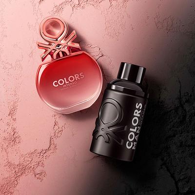 United Colors of Benetton Colors Black For Men Intenso Eau De Parfum 100 ml - Men Perfumes (Edt/Edp)