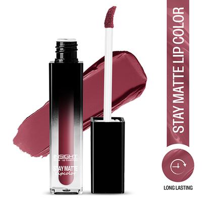 Insight Cosmetics Stay Matte Lipcolor - Happy Place 3 gm - Liquid Lipsticks