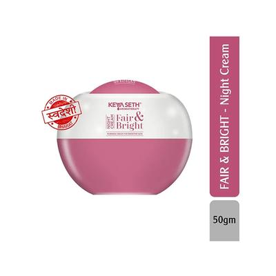 Keya Seth Aromatherapy Fair & Bright Night Cream For Brighter Skin 50 gm - Night Cream